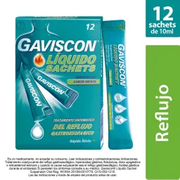 Gaviscon Sachet Original x 12 unds de 10 ml