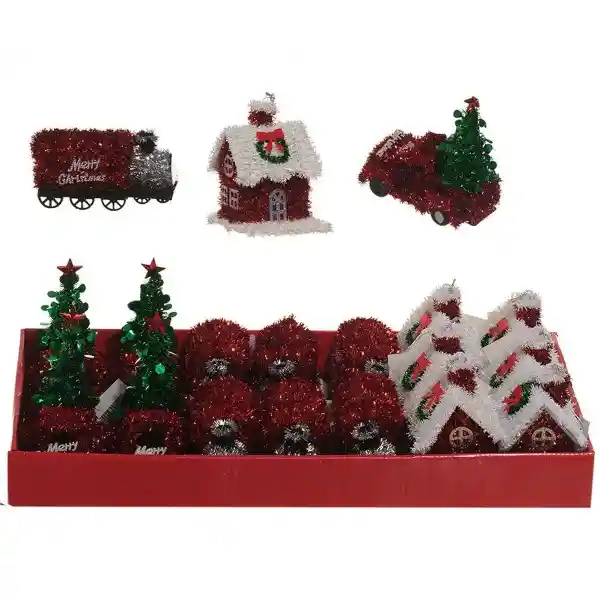 Ornamento Multicolor Surtidos 10.4 cm S3 831-D113-2511 Finlandek