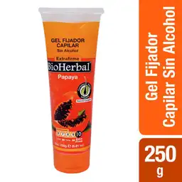 Bio Herbal Gel Fijador Capilar Papaya