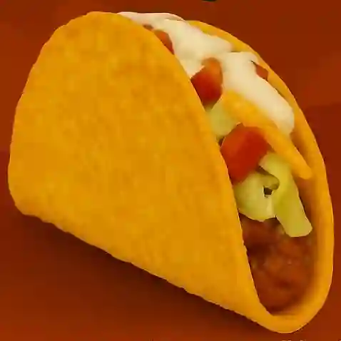 Taco molida de res