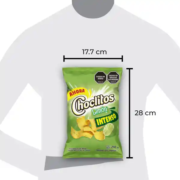 Choclitos Snack Limon 210 g