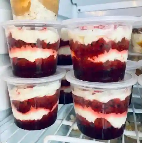 Vaso Cheesecake Red Velvet