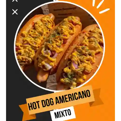 Hot Dog Americano Mixto