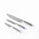 Set Cuchillo Silver Ambiente Gourmet