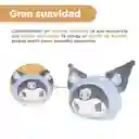 Cojín Con Forma de Cabeza Kuromi Serie Sanrio Miniso