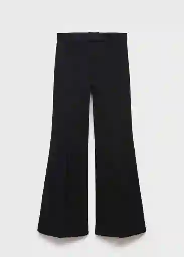 Pantalón Tropi Negro Talla 36 Mujer Mango