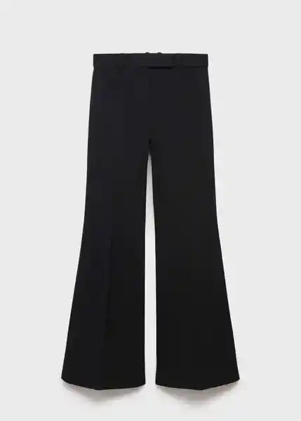 Pantalón Tropi Negro Talla 36 Mujer Mango