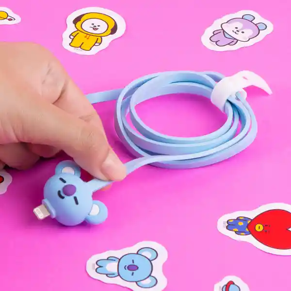 Cable de Carga y Datos 8Pin Serie Bt21 Koya Miniso