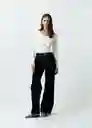 Buzo Tejido Mujer Crudo Marfil Claro Talla S 482G015 Naf Naf