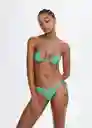 Top Bikini Marisa Turquesa Talla XS Mujer Mango