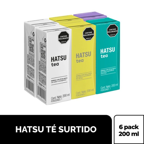 Hatsu Té Listo Surtido Caja 1200ml