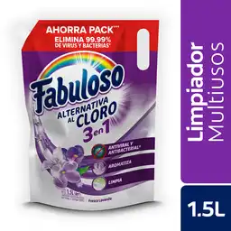 Fabuloso Limpia Pisos Alternativa al Cloro Fresca Lavanda 1.5 L