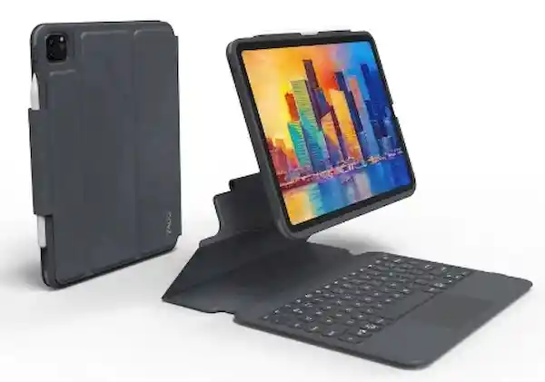 Zagg Teclado Con Funda Pro Keys Para Ipad Pro 11 Inglés Gris