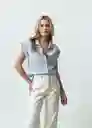 Camisa Martina Mujer Azul Zen Claro T L 012G303 Naf Naf