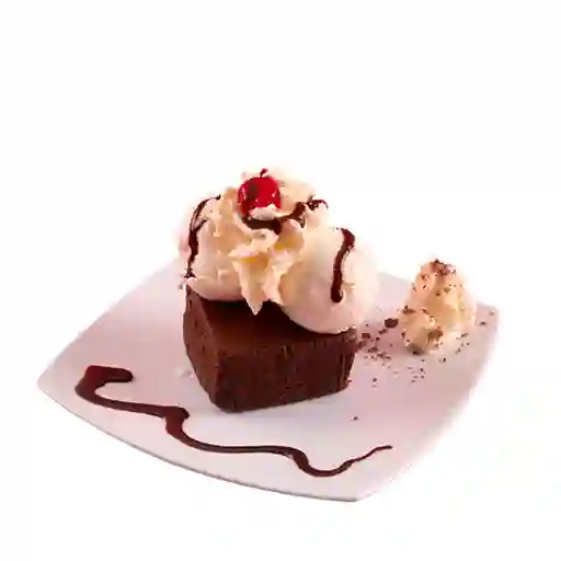 Brownie con Helado