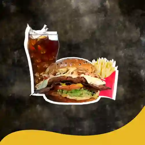 Hamburguesa Completa Combo