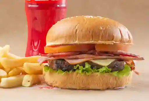 Hamburguesa Carne Especial en Combo