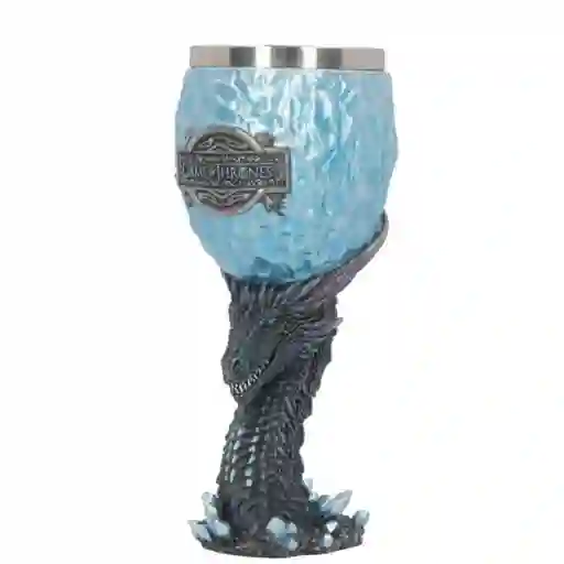 Copa Decorativa Game Of Thrones Dragon 3d Azul