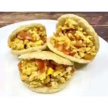 Arepa Rellena de Huevos