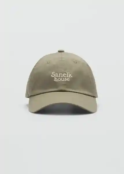 Gorra Beach Khaki Hombre Mango