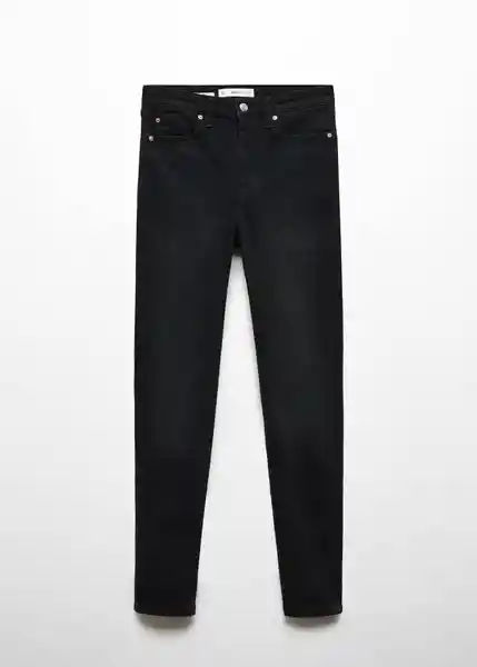 Pantalón Jean Abby Tejano Negro Talla 50 Mujer Mango