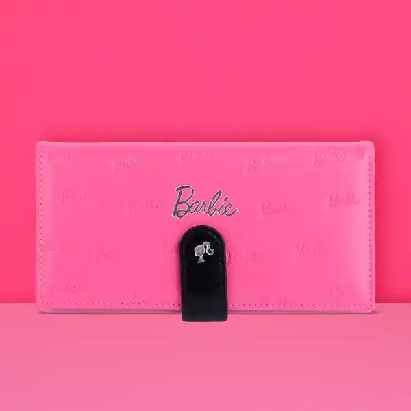 Cartera Para Mujer Grande Coleccion Barbie Rosa Intenso Miniso
