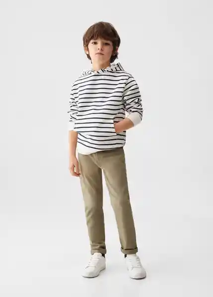 Buzo Sudadera Sailor Offwhite Talla 06 Niños Mango