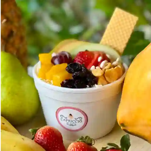 Ensalada de frutas pequeña