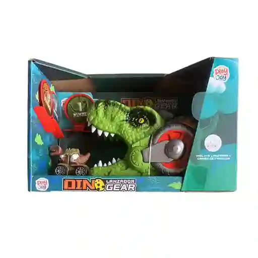 Play And Joy Lanzador Dino Triceratops Gear