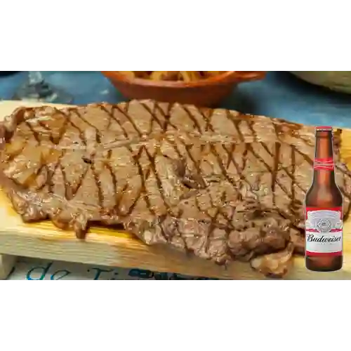 Combo Churrasco + Budweiser 330 ml