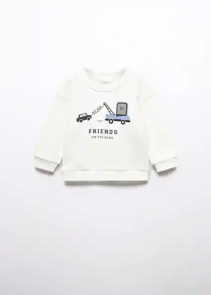 Sudadera Grua Off White Talla 70 Niños Mango