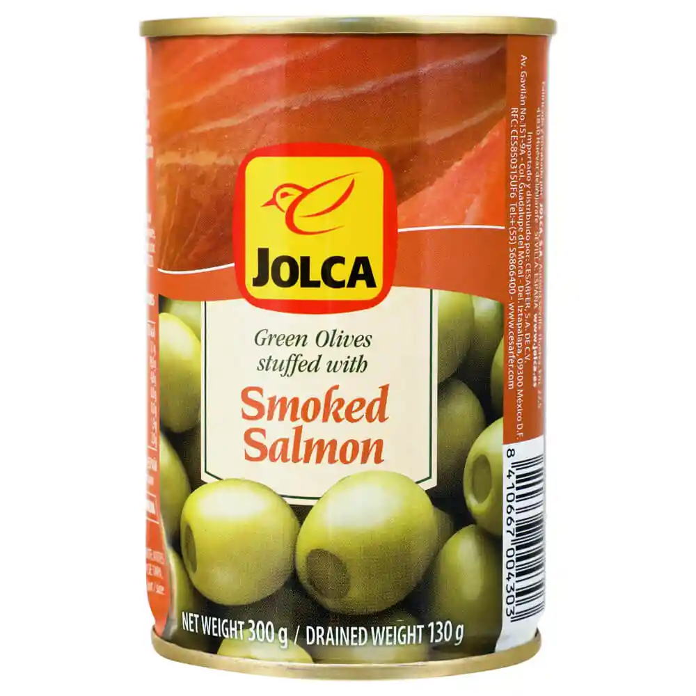 Jolca Aceitunas Verdes Rellena de Salmón Ahumado 