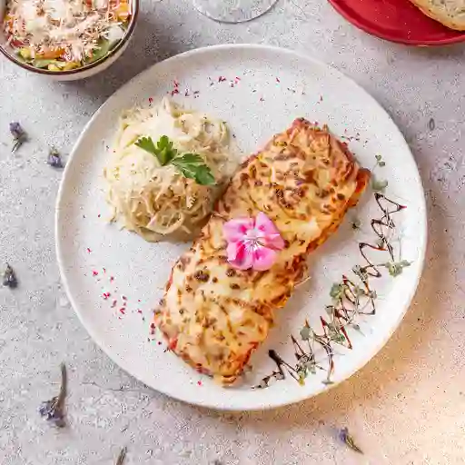 Combo milanesa de pollo