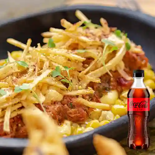 Combo Desgranado Carne Criolla + Coca-Cola ZERO 400ml