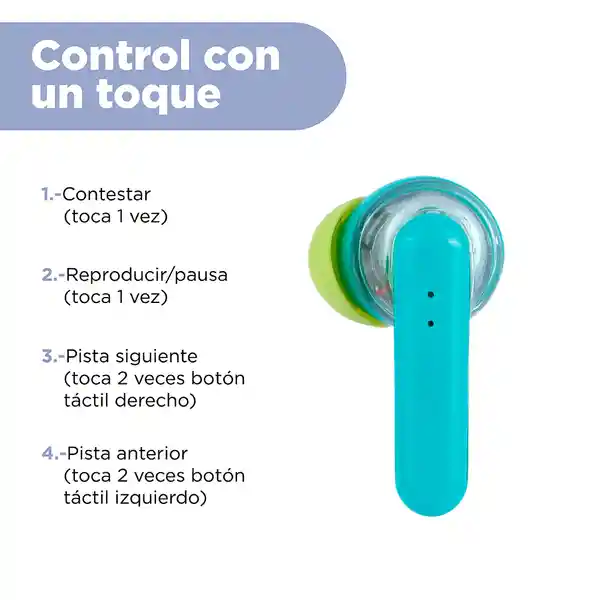 Audífonos Cian Serie Modelo S200 Miniso