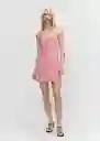 Vestido Sea Rosa Talla L Mujer Mango