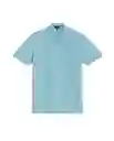 Camiseta Polo Muscle Masculino Azul Cameo Medio L Chevignon