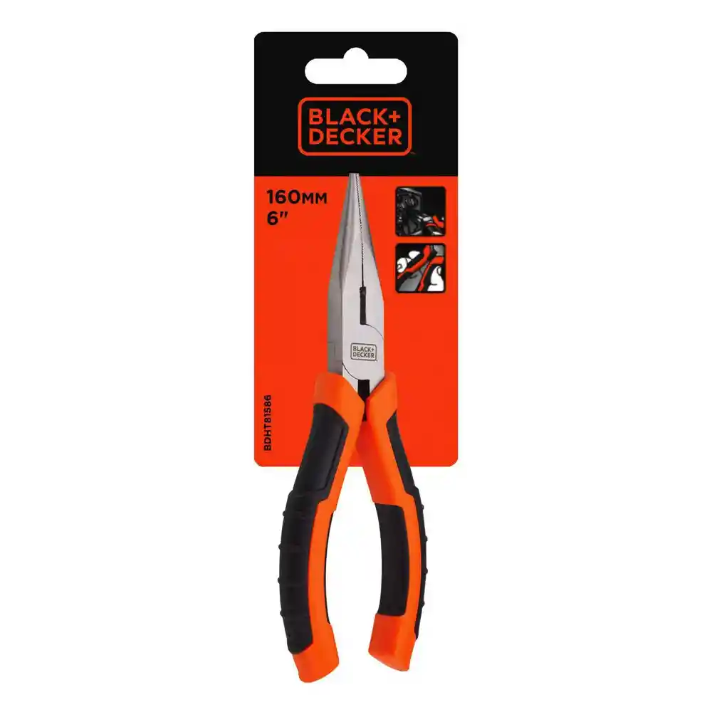 Black Decker Alicate Punta Fina