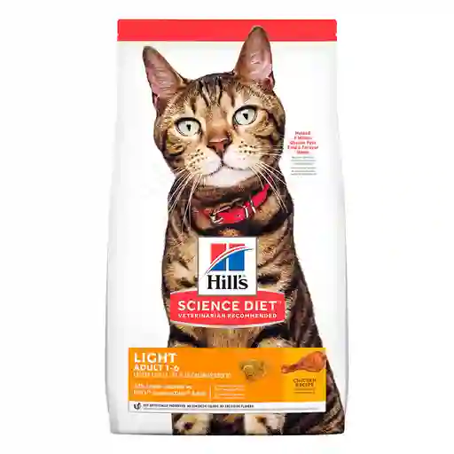 Hills Alimento para Gatos Adultos Light 4 Lb