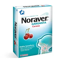 Noraver Garganta (10 mg / 1.4 mg)