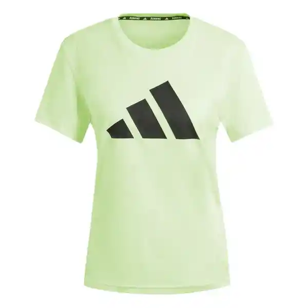 Adidas Camiseta Run it Tee Mujer Verde Talla L Ref: IN0115