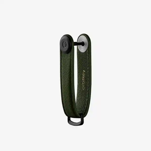 Orbitkey Llavero Saffiano Verde