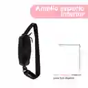 Bolso Crossbody Negro Serie Miniso