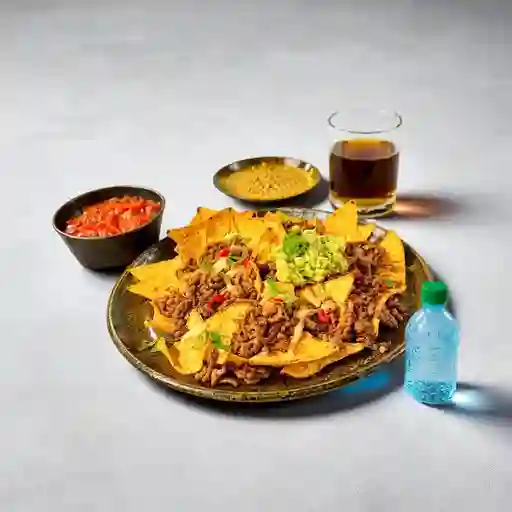 Combo Nachitos a la Terraza + Agua con Gas de 600 ml