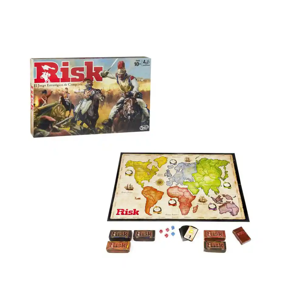 Hasbro Gaming Juego de Mesa Nuevo Risk