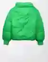 Chaqueta Mujer Verde Talla: Small American Eagle