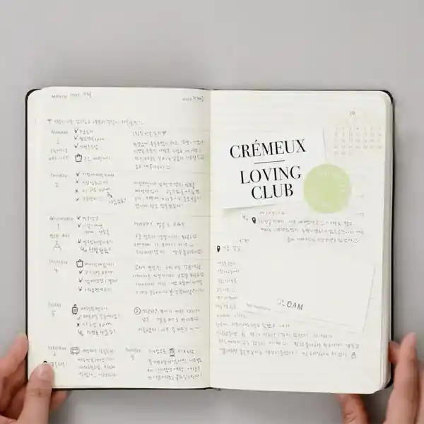 Moleskine Agenda 2025 Grande Sem Verde hc