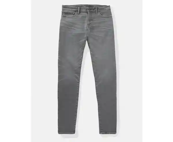 Jean Athletic Skinny Hombre Gris Talla 32 x 32 American Eagle