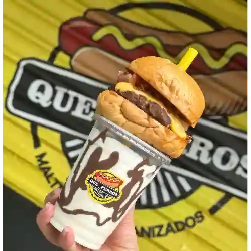 Combo la breve + papas + malteada.