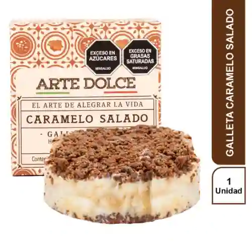 Galleta Helado de Caramelo Salado